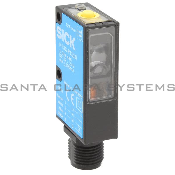 Sick KT3G-P1116 Contrast Sensor Small Housing RGB Tech or White LED | 1019446 Product Image
