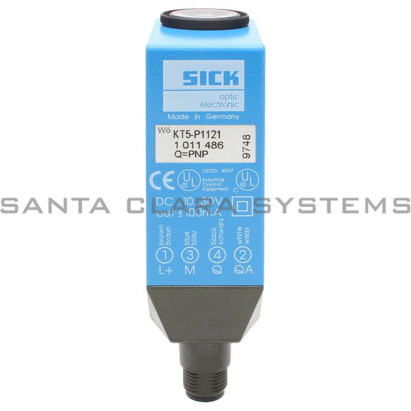 Sick KT5-P1121 Contrast Sensor PNP | 1011486 Product Image