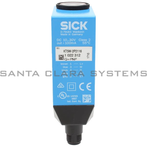 Sick KT5W-2P2116 Contrast Sensor | 1022312 Product Image