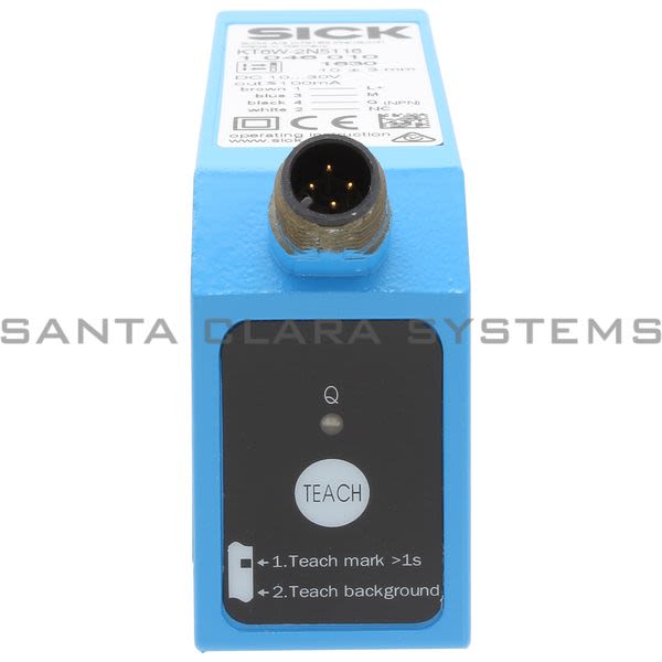 Sick KT6W-2N5116 Contrast Sensor | 1046010 Product Image