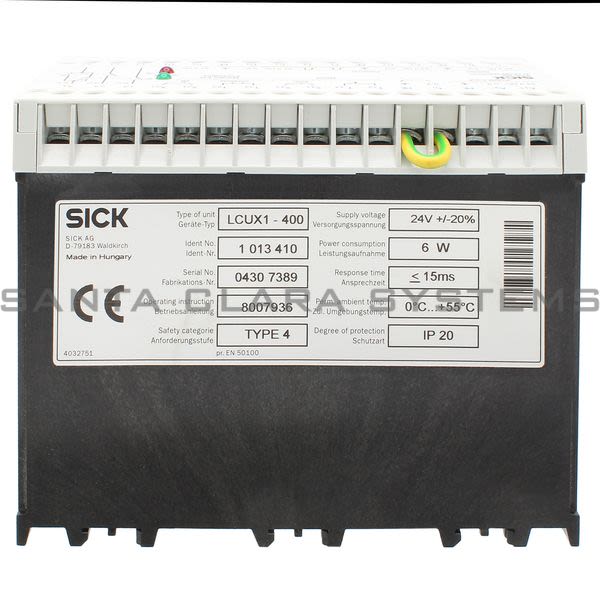 Sick LCUX1-400 Safety Interface Controller | 1013410 Product Image