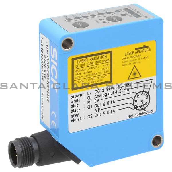 Sick OD2-P250W150I0 Displacement Measurement Sensor | 6036645 Product Image