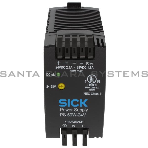 Sick PS50W-24V Power Supply | 7028789 Product Image