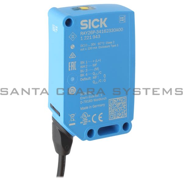 Sick RAY26P-34162330A00 Photoelectric Sensor | 1221943 Product Image