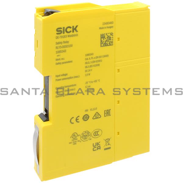 Sick RLY3-OSSD100 Safety Rely | 1085343 Product Image