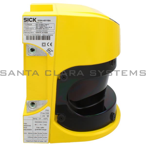 Sick S30A-4011BA Safety Laser Scanner Sensor Head | 1028934 Product Image