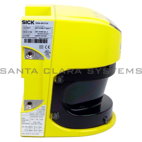Sick S30A-6011CA Safety Laser Scanner | 1023547 Product Image
