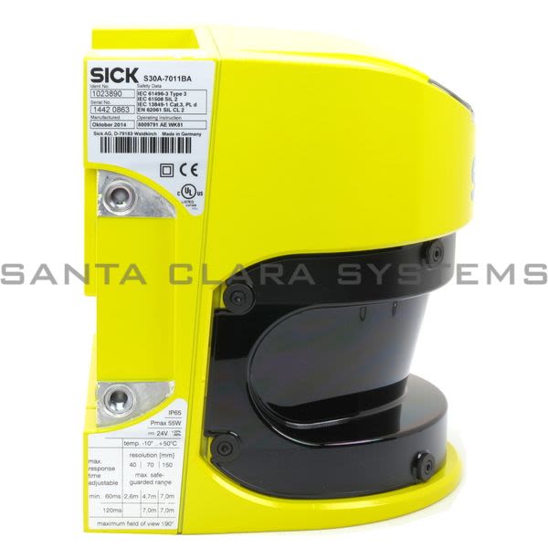 Sick S30A-7011BA Standard Safety Laser Scanner I/O Module | 1023890 Product Image