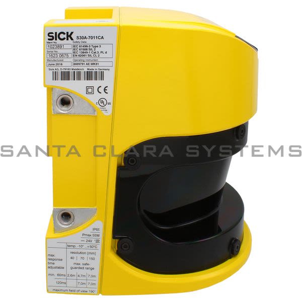 Sick S30A-7011CA Photoelectric Safety Sensor Product Image