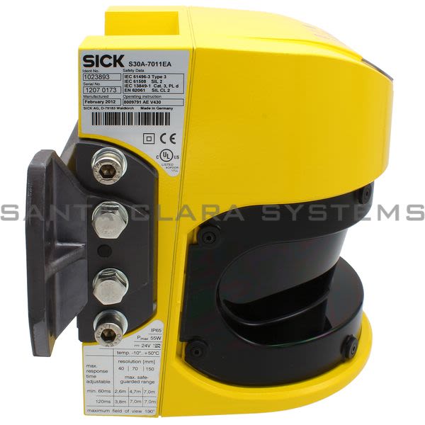 Sick S30A-7011EA Safety Laser Scanner | 1023893 Product Image