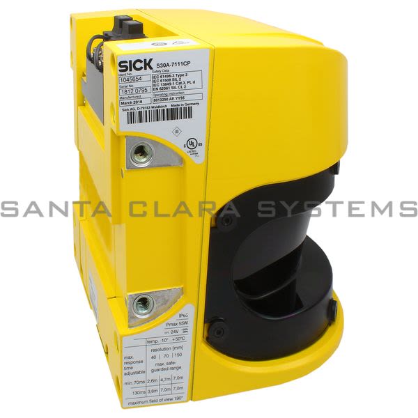 Sick S30A-7111CP Safety Laser Scanner Head | 1045654 Product Image