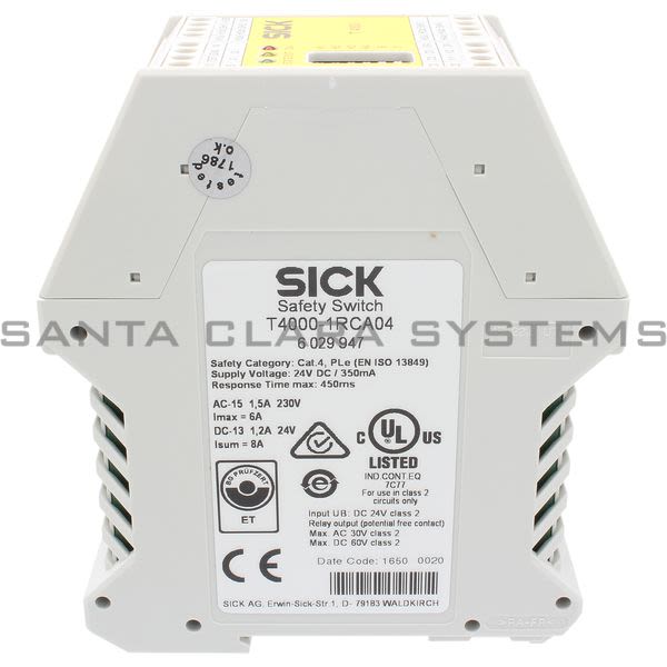 Sick T4000-1RCA04 Multi Evaluation Unit | 6029947 Product Image