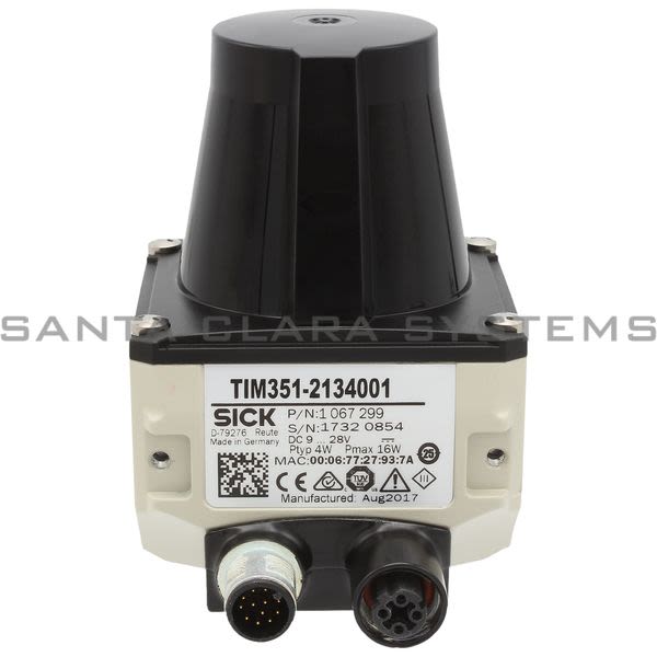 Sick TIM351-2134001 2D LIDAR Sensor | 1067299 Product Image