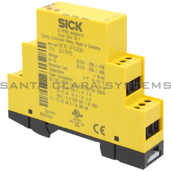 Sick UE10-2FG2D0 Safety Extension Relay Product Image