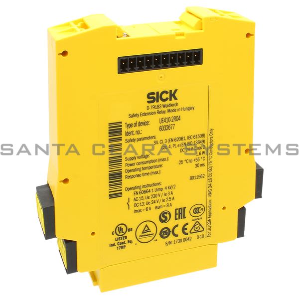 Sick UE410-2RO4 Safety Controller Product Image