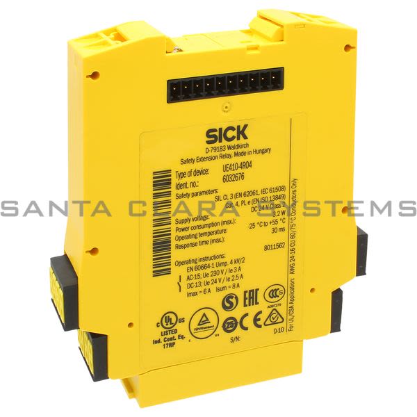 Sick UE410-4RO4 Safety Controller Flexi Soft | 6032676 Product Image
