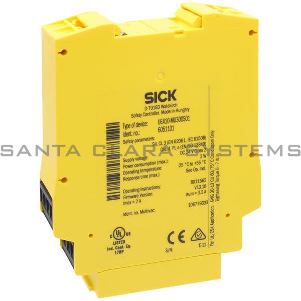 Sick UE410-MU300S01 Safety Controller | 6051101 Product Image