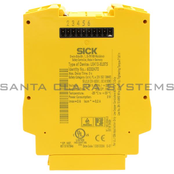 Sick UE410-XU3T5 Safety Controller | 6032470 Product Image