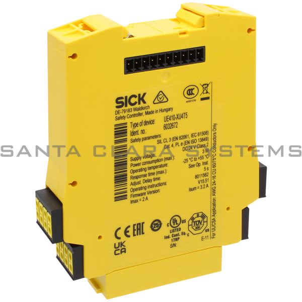 Sick UE410-XU4T5 Safety Controller | 6032672 Product Image