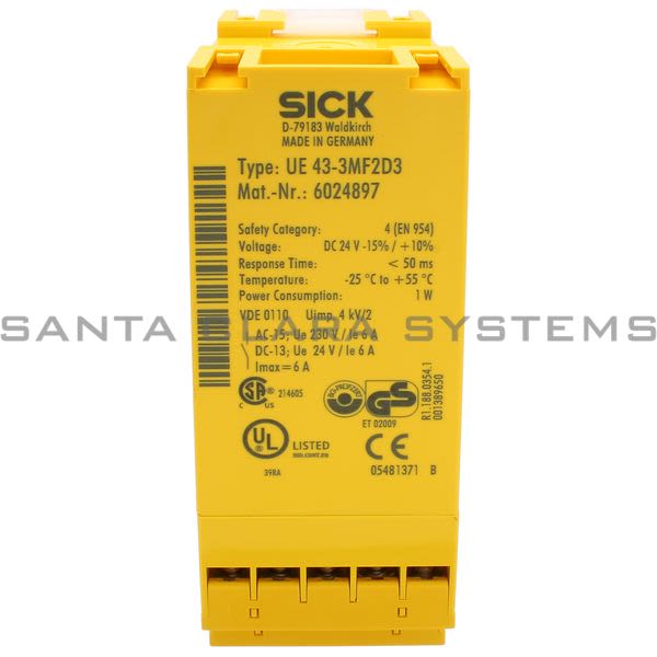 Sick UE43-3MF2D3 Safety Relay | 6024897 Product Image