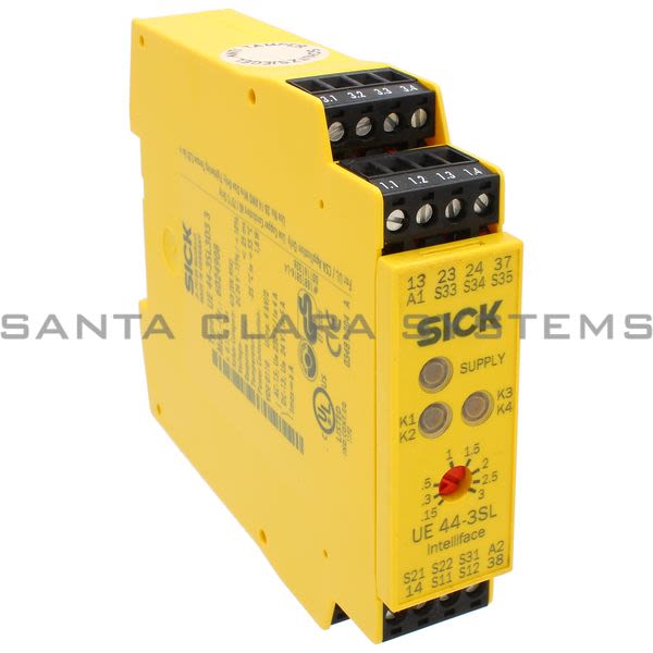 Sick UE44-3SL3D33 Safety Relay Mech Lock Interlocks Product Image