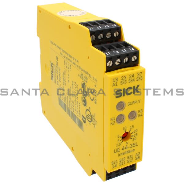 Sick UE44-3SL3D330 Safety Relay Mech Lock Interlocks Product Image
