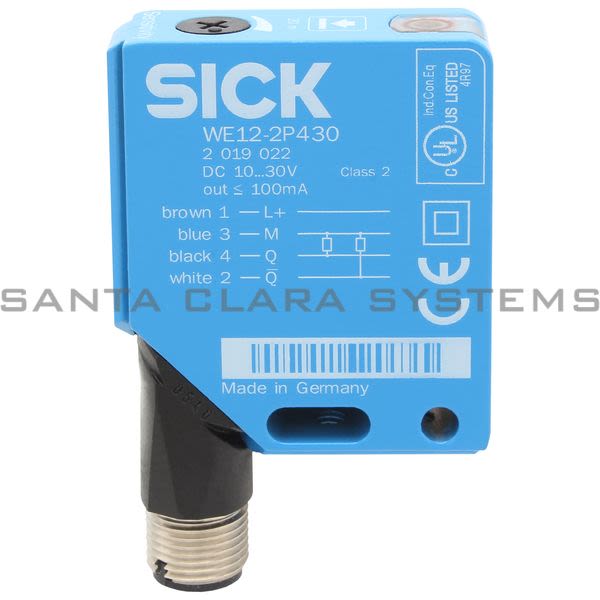 Sick WE12-2P430 Photoelectric Switch | 2019022 Product Image