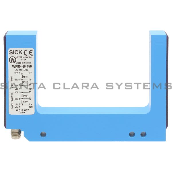 Sick WF80-B4150 Photoelectric Slot Sensor | 6012067 Product Image