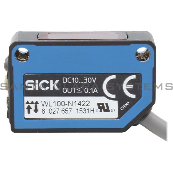 Sick WL100-N1429 Photoelectric Reflex Switch | 6027661 Product Image