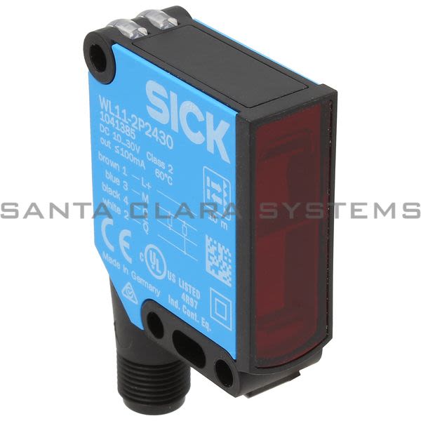 Sick WL11-2P2430 Photoelectric Retro-Reflective Sensor Standard Optics | 1041385 Product Image