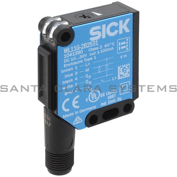 Sick WL11G-2B2531 Photoelectric Retro-Reflective Sensor Product Image
