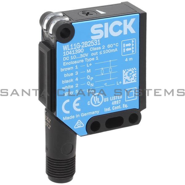 Sick WL11G-2B2531P04 Photoelectric Retro-Reflective Sensor | 1047437 Product Image