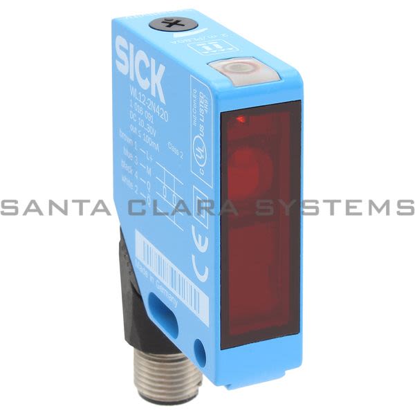 Sick WL12-2N420 Photoelectric Retro-Reflective Sensor | 1016091 Product Image