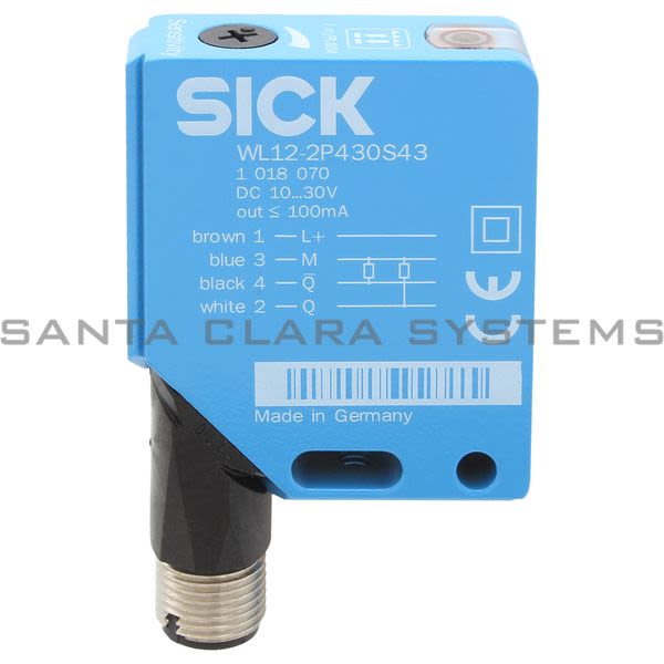Sick WL12-2P430S43 Photoelectric Sensor Product Image