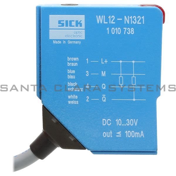 Sick WL12-N1321 Photoelectric W/Cable | 1010738 Product Image