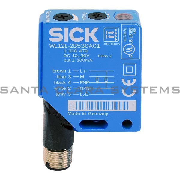 Sick WL12L-2B530A01 Photoelectric Reflex Switch | 1018479 Product Image