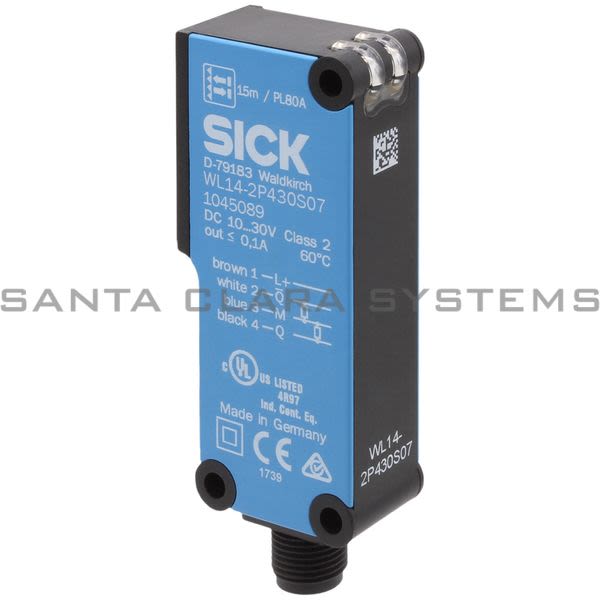 Sick WL14-2P430S07 Photoelectric Retro-Reflective Sensor | 1045089 Product Image