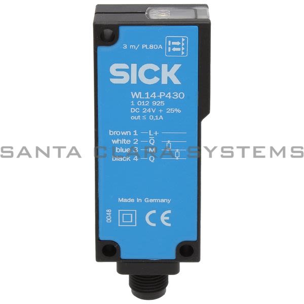 Sick WL14-P430 Photoelectric Sensor 5m Range | 1012925 Product Image