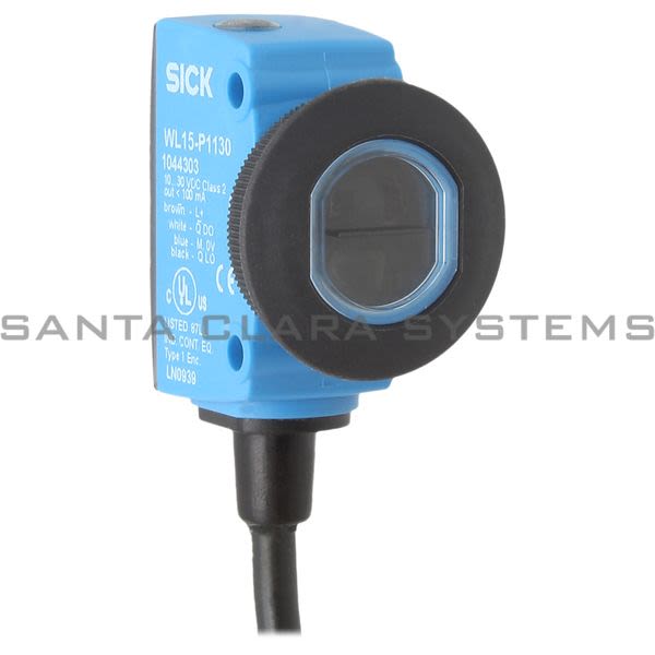 Sick WL15-P1130 Photoelectric Retro-Reflective Sensor Standard Optics | 1044303 Product Image