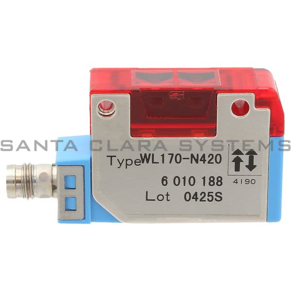 Sick WL170-N420 Photoelectric Sensor for Transparent Objects | 6010188 Product Image
