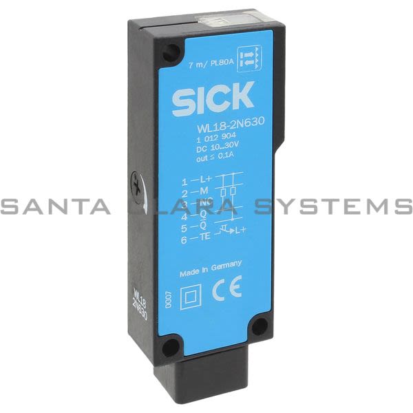 Sick WL18-2N630 Photoelectric Sensor Product Image