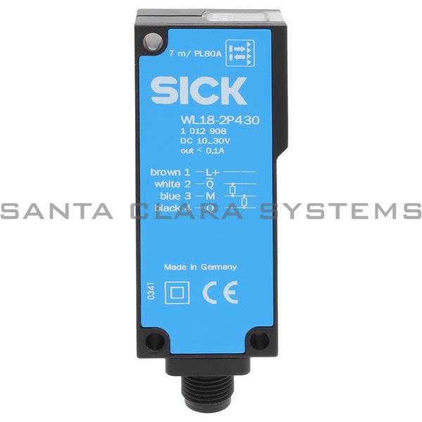 Sick WL18-2P430 Photoelectric Reflex Polarized PNP Red | 1012908 Product Image