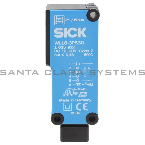 Sick WL18-3P630 Photoelectric Sensor Product Image