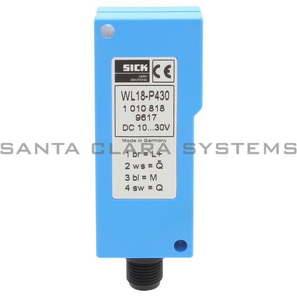 Sick WL18-P430 Photoelectric Sensor | 1010818 Product Image