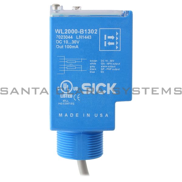 Sick WL2000-B1302 Photoelectric Sensor | 7023044 Product Image