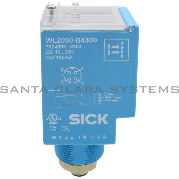 Sick WL2000-B4300 Photoelectric Sensor | 7024002 Product Image
