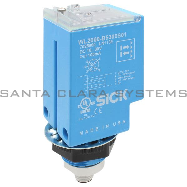 Sick WL2000-B5300S01 Photoelectric Sensor | 7025980 Product Image