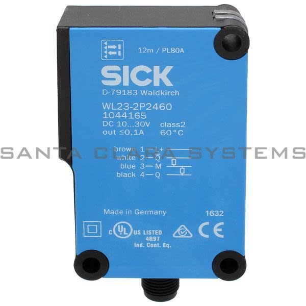 Sick WL23-2P2460 Photoelectric Sensor Retro-Reflective | 1044165 Product Image