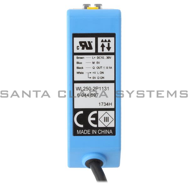 Sick WL250-2P1131 Photoelectric Retro-Reflective Sensor | 6044697 Product Image