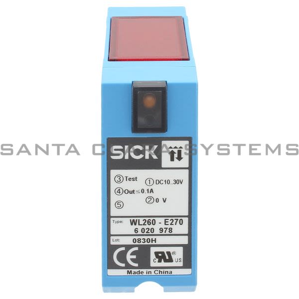 Sick WL260-E270 Proximity Reflex Sensor Product Image